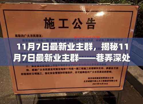 揭秘特色小店奇遇之旅，巷弄深处的隐藏瑰宝——最新业主群探访纪实（11月7日）